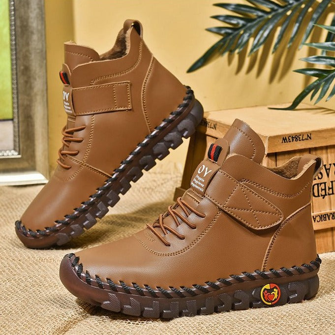 Bottes en coton tendance, polyvalentes, douces et confortables