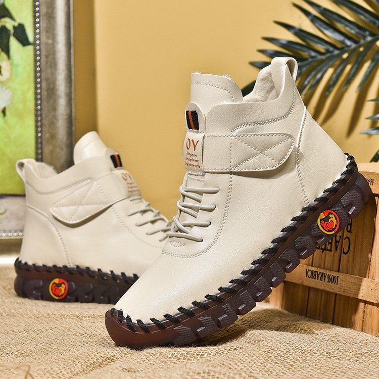 Bottes en coton tendance, polyvalentes, douces et confortables