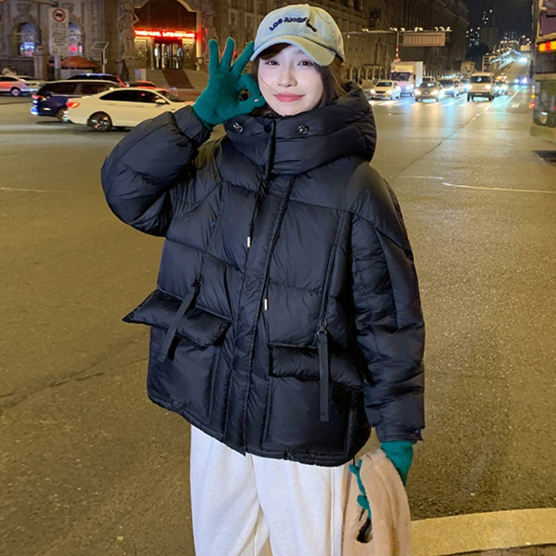 Vêtements en coton mi-longs pour femme