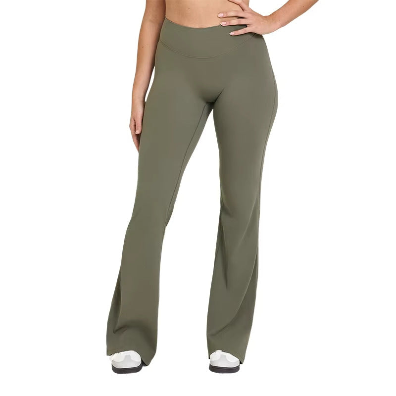 Seamless Flare Yoga Pants – Women's High-Waist Leggings