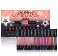 Langmanni Matte Velvet Lipstick Set – 12pcs Waterproof Long-Lasting