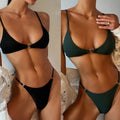 Fashion Bikini Swimsuit – Women's Polyester Swimwear S–L