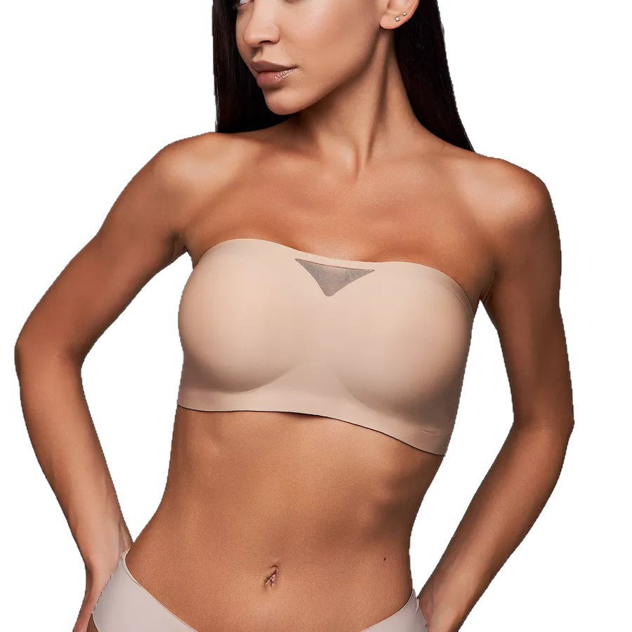 Soutien-gorge push-up sans bretelles sans couture pour un look invisible et confortable