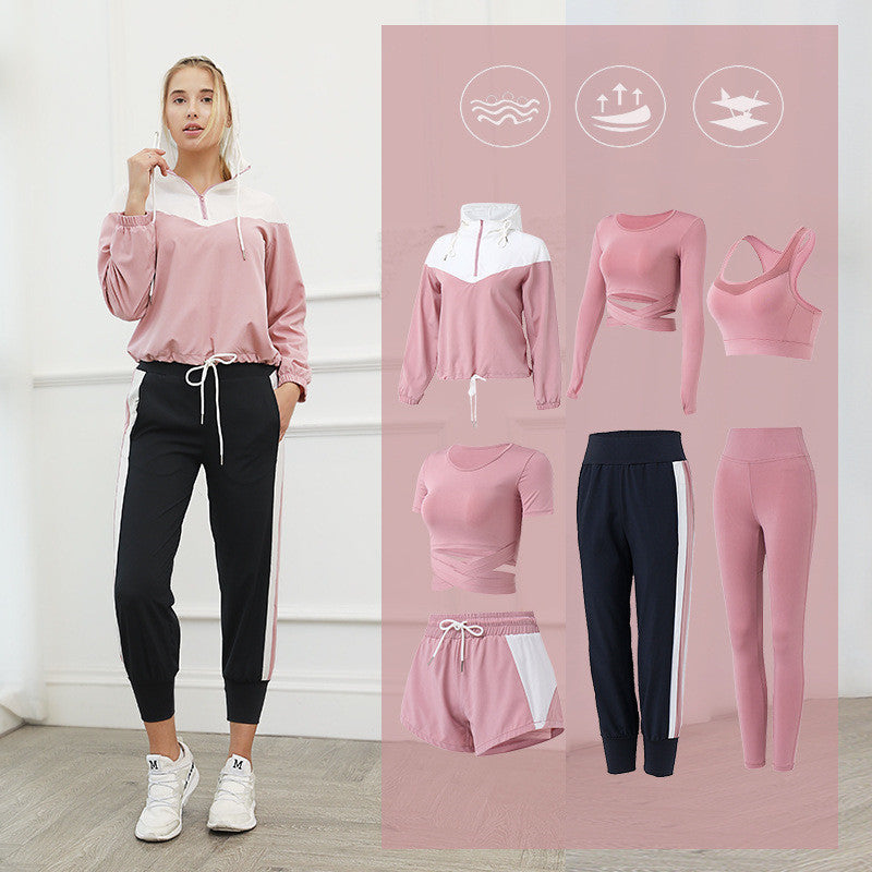 Ensemble de yoga, combinaison de sport pour femme, course, séchage rapide, grande taille, mode fitness