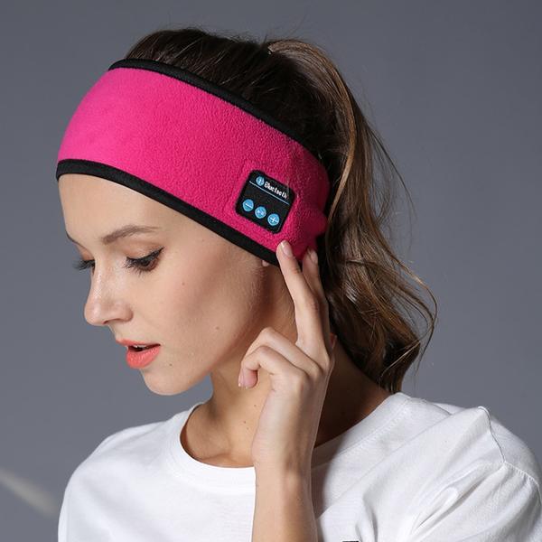 Kabelloses Bluetooth-Stirnband – Sport- & Yoga-Kopfhörer