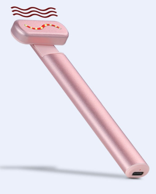 Instrument de beauté oculaire rotatif à compresse chaude EMS