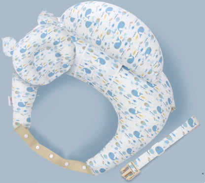Nursing Pillow – Multifunction Maternity Breastfeeding Cushion with Washable Cover & Shoulder Strap