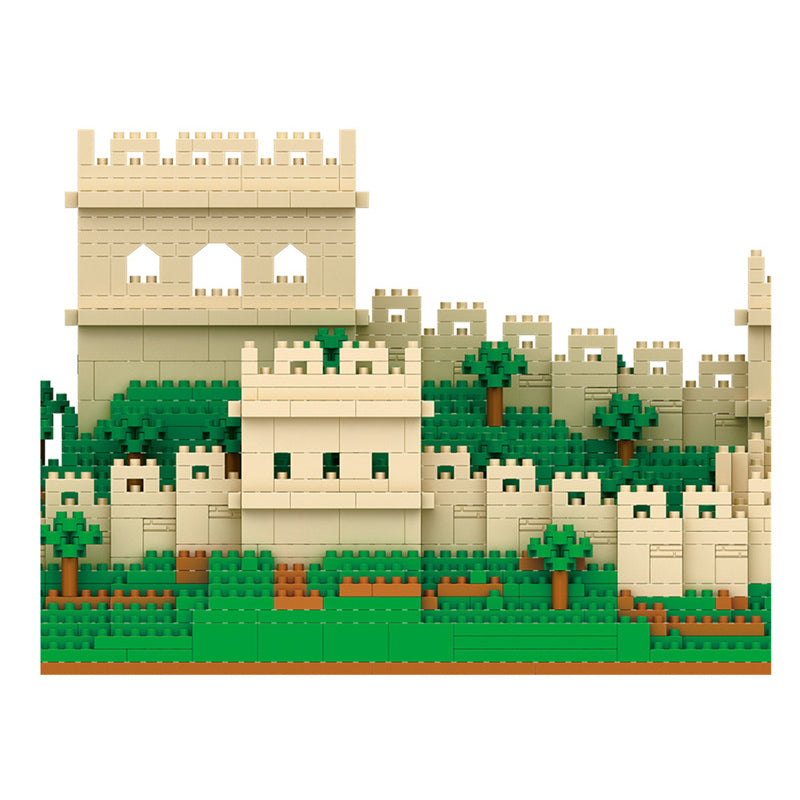Great Wall of China Building Block Set | ABS Diamond Brick Model – Creative DIY Toy