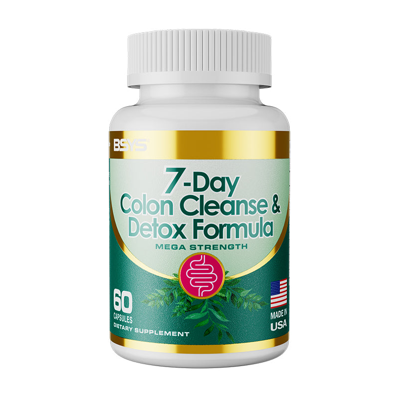 7-Day Colon Cleanse Detox Formula Capsules – AdriaPulse
