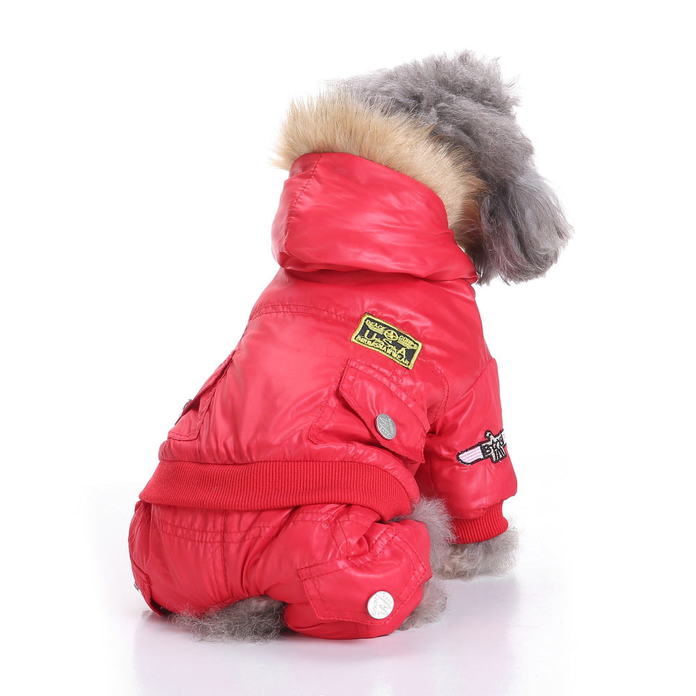 British Style Dog Clothes – Four-Legged Pet Outfit XS-XL