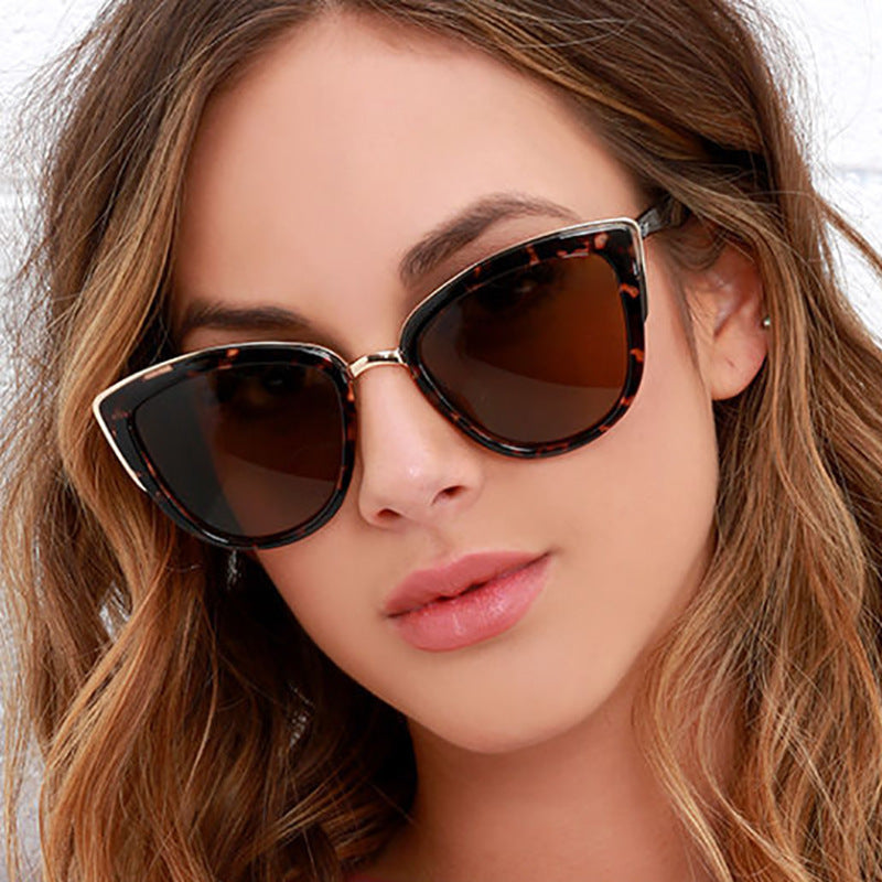 Retro Cat-Eye-Sonnenbrille | Vintage Vollrand – 3 Farben