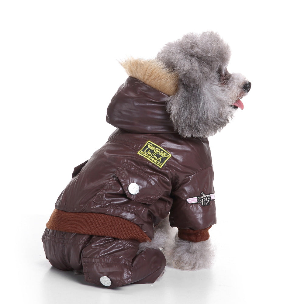British Style Dog Clothes – Four-Legged Pet Outfit XS-XL