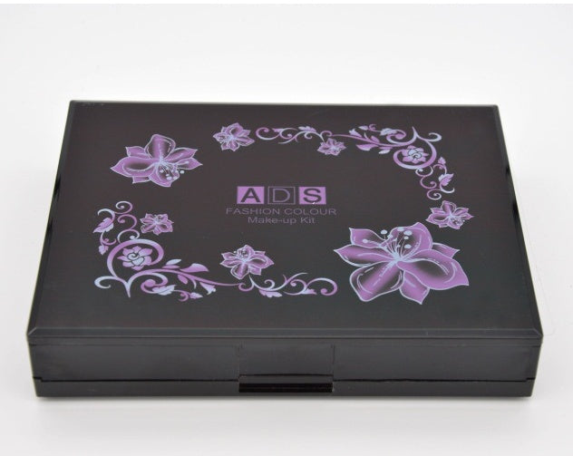 Komplettes Make-up-Set – 3-lagige Make-up-Box mit 24-Farben-Lidschatten, 8 Lippenstiften, Rouge, Puder & Pinseln