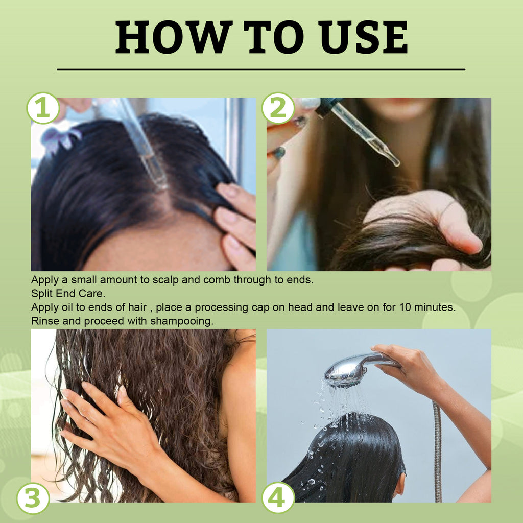 Rosemary Mint Hair Growth Oil – Natural Scalp Serum for Hair Loss & Regrowth | 59ml
