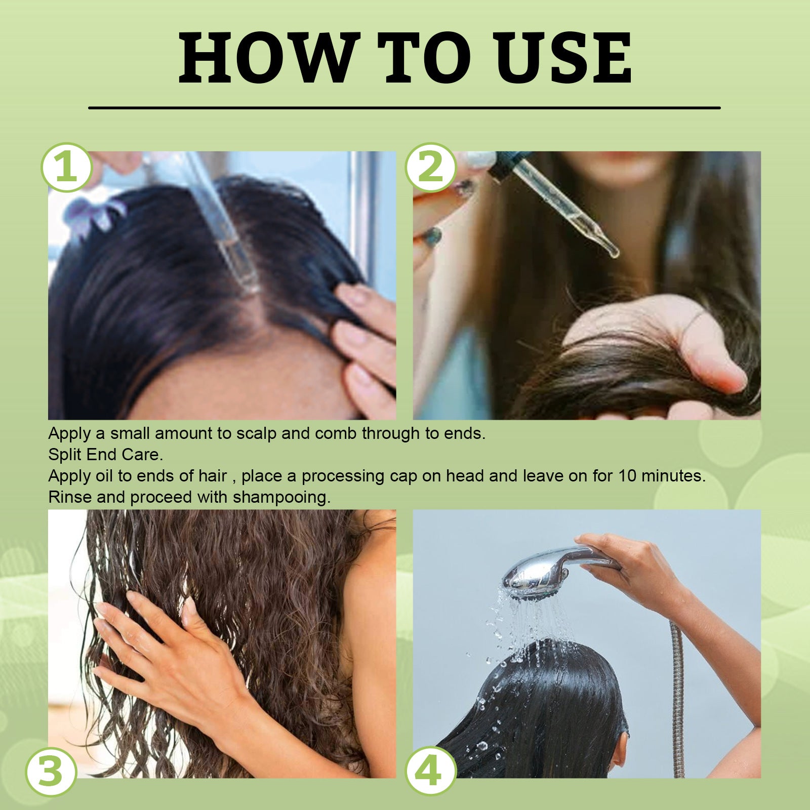 Rosemary Mint Hair Growth Oil – Natural Scalp Serum for Hair Loss & Regrowth | 59ml