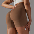 Short de Yoga sans Coutures Taille Haute pour Femme – Contrôle du Ventre | AdriaPulse
