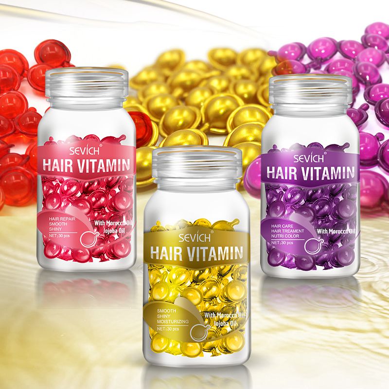 Hair Repair Serum Capsules Strengthening & Frizz Control – AdriaPulse