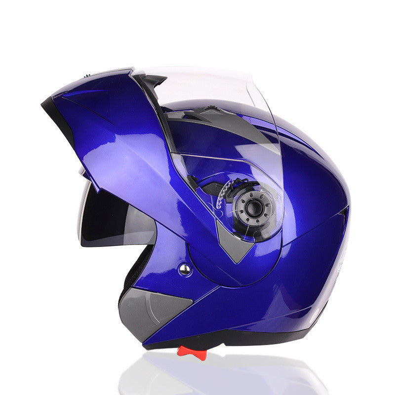 Full Face Motorcycle Helmet – Premium Plastic Shell Riding Helmet in 4 Colors