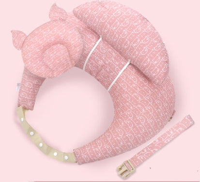 Nursing Pillow – Multifunction Maternity Breastfeeding Cushion with Washable Cover & Shoulder Strap
