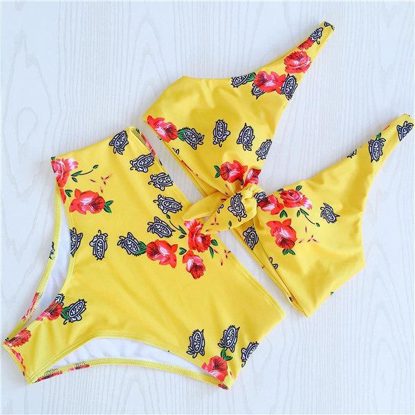 Knotted Double-Sided Bikini – Women's Quick-Dry Swimwear S–L