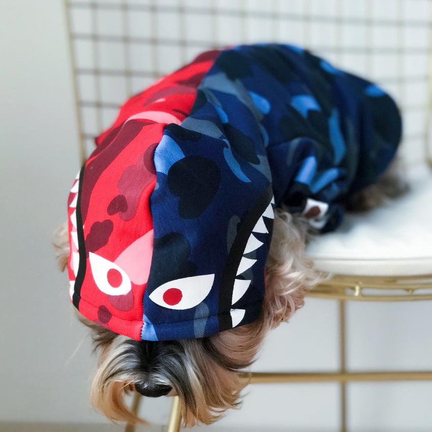 Dog Sport Sweater Shirt – Cotton Pet Clothes for Small & Medium Dogs, S–2XL