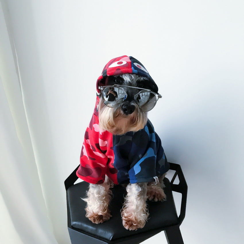 Dog Sport Sweater Shirt – Cotton Pet Clothes for Small & Medium Dogs, S–2XL