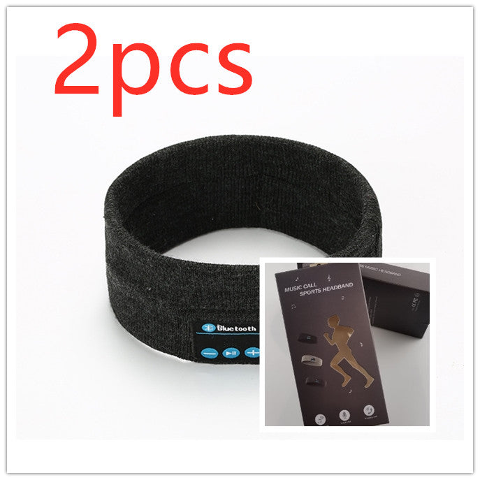 Kabelloses Bluetooth-Stirnband – Sport- & Yoga-Kopfhörer