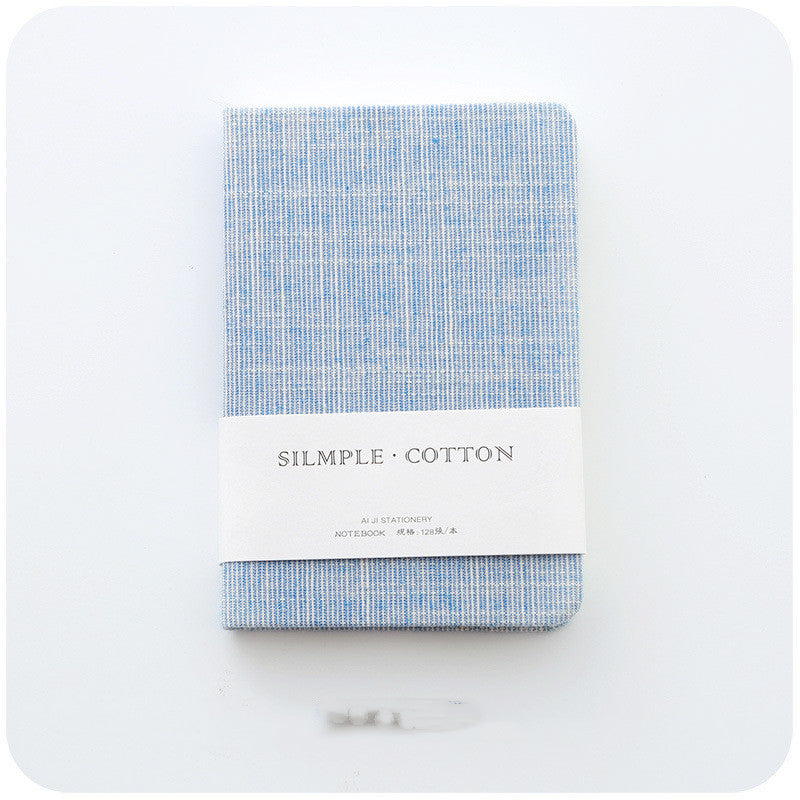 A6 Wire-Bound Notebook with Pen – Cloth Cover Diary & Journal for Women | 50 Sheets | 6 Colors
