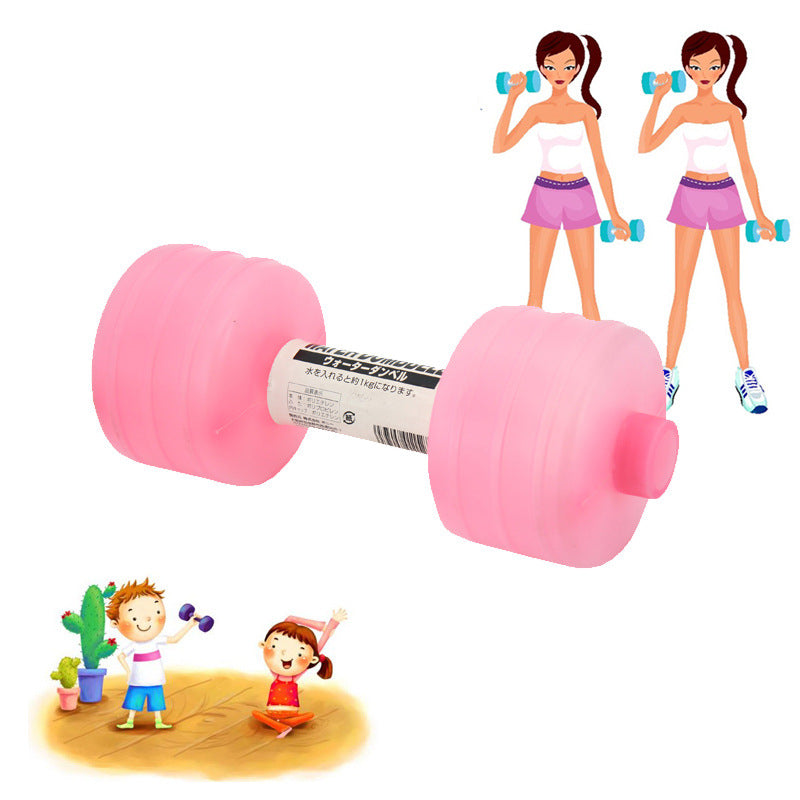 Wasser-Hantel-Flasche – Fitnessgerät für Zuhause
