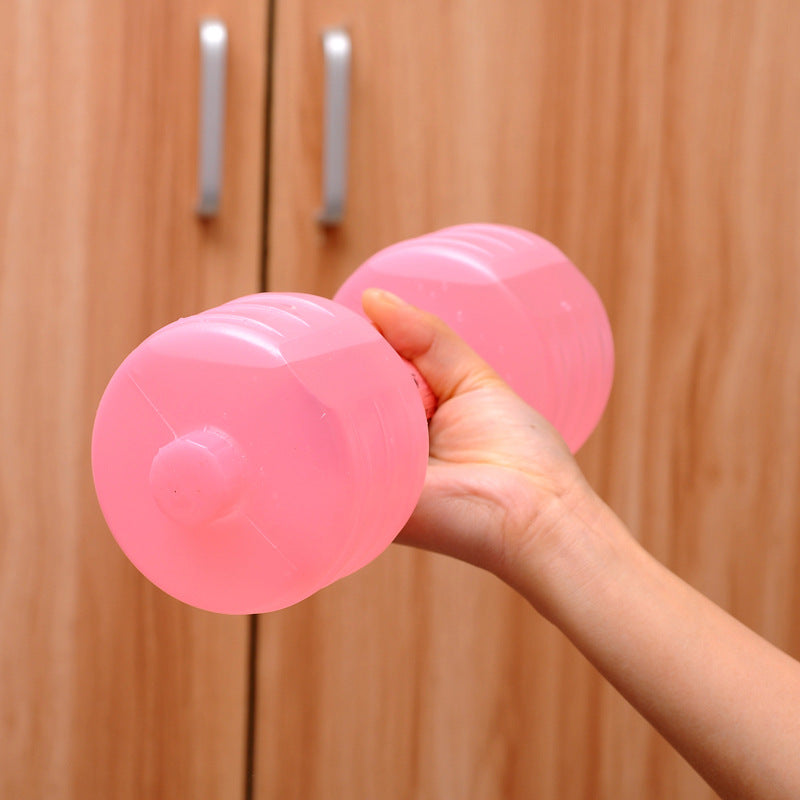Wasser-Hantel-Flasche – Fitnessgerät für Zuhause