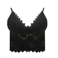 Women's Lace Bralette Lingerie Slip Dress – Black S | AdriaPulse