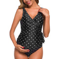 Maternity One-Piece Swimsuit | Sexy Plus Size Swimwear for Pregnant Women – M to 3XL
