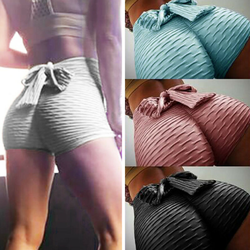 Short Jacquard de Sport | Short de Fitness Femme en Coton Mélangé – Été
