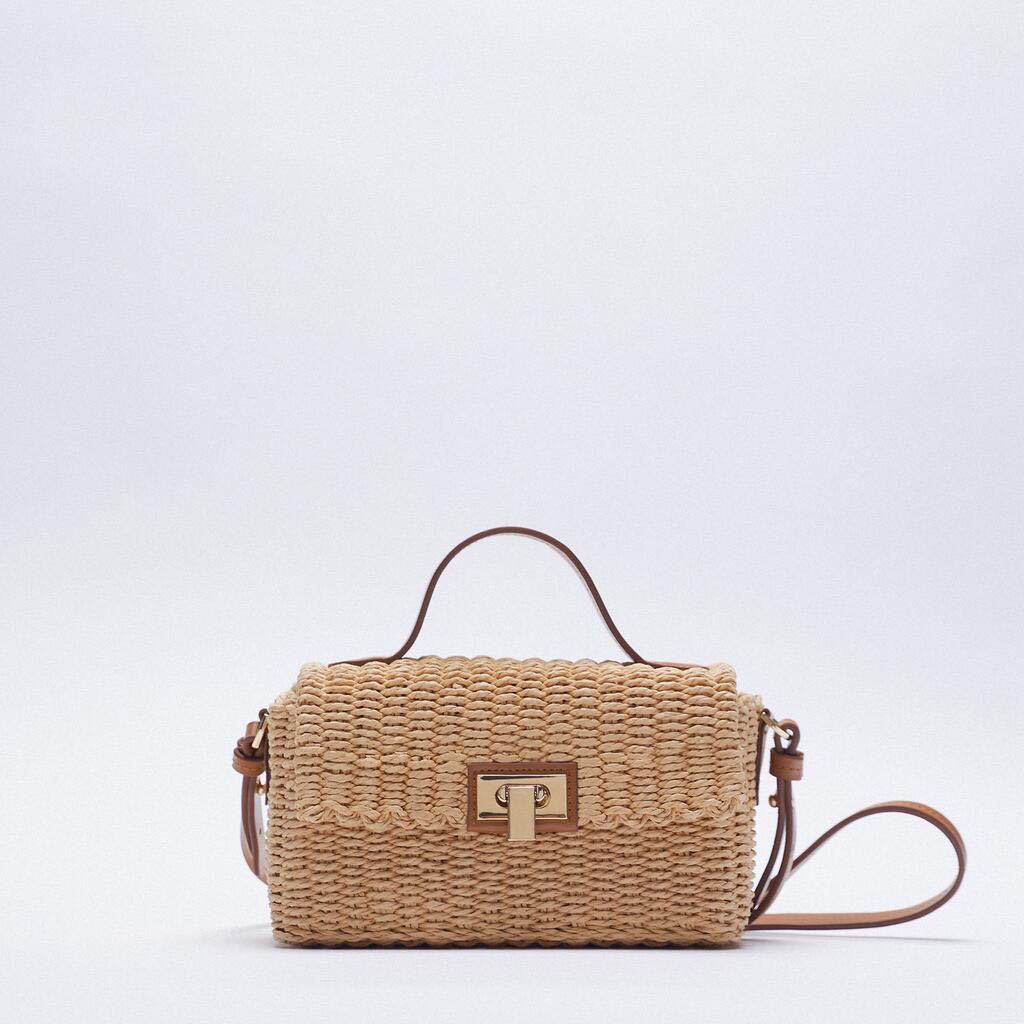 Straw Woven Crossbody Bag – Paper Rope Handbag  – AdriaPulse
