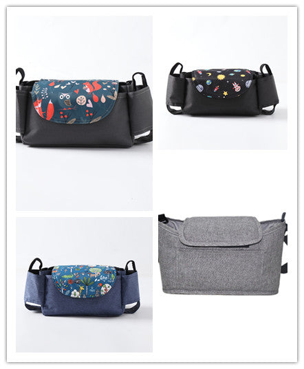 Baby Stroller Bag Organizer – Multifunction Maternity Nappy Bag for Pushchair & Wheelchair