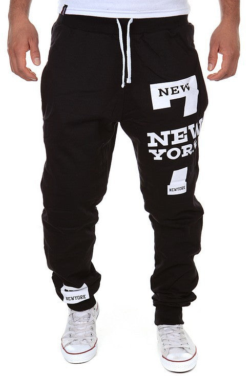 Herren Baumwoll-Freizeit-Jogginghose