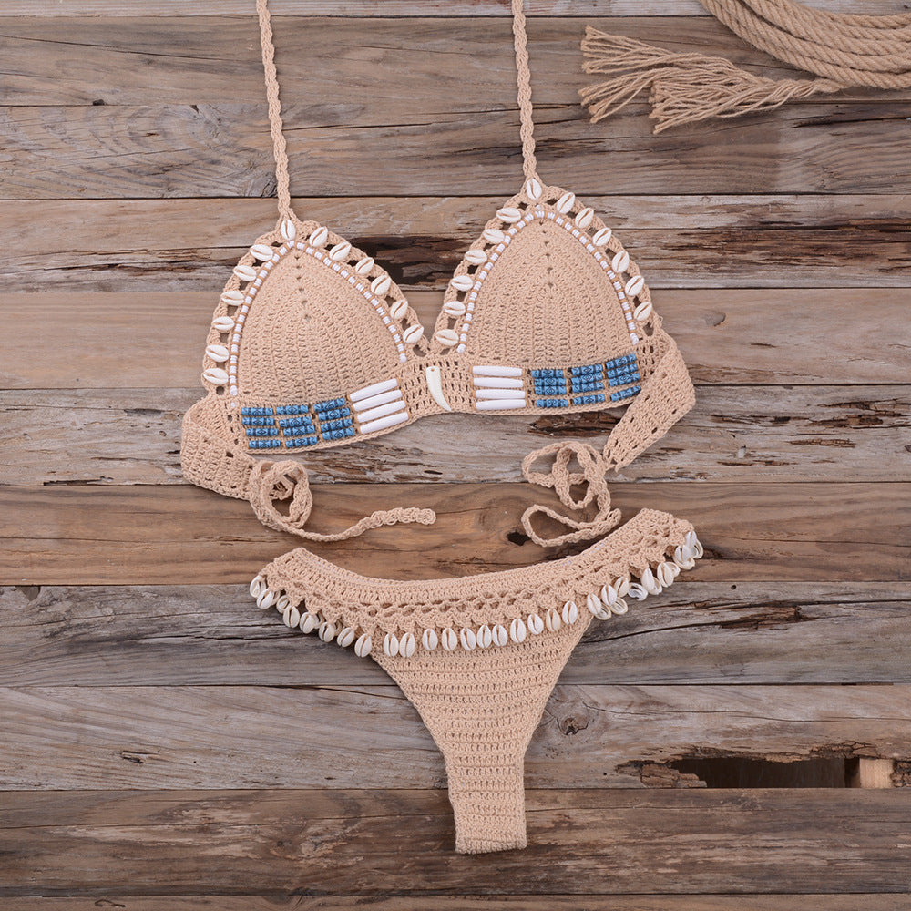 Women's Split Bikini Swimsuit Beach Vacation Two-Piece Set – AdriaPulse