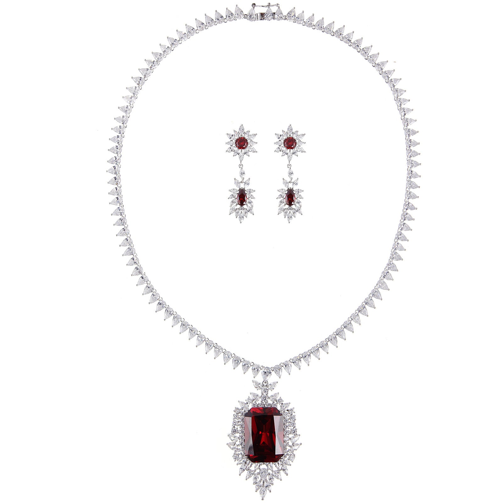 Gold Strass Ohrringe Set | Kristall Tropfenschmuck – Damengeschenk