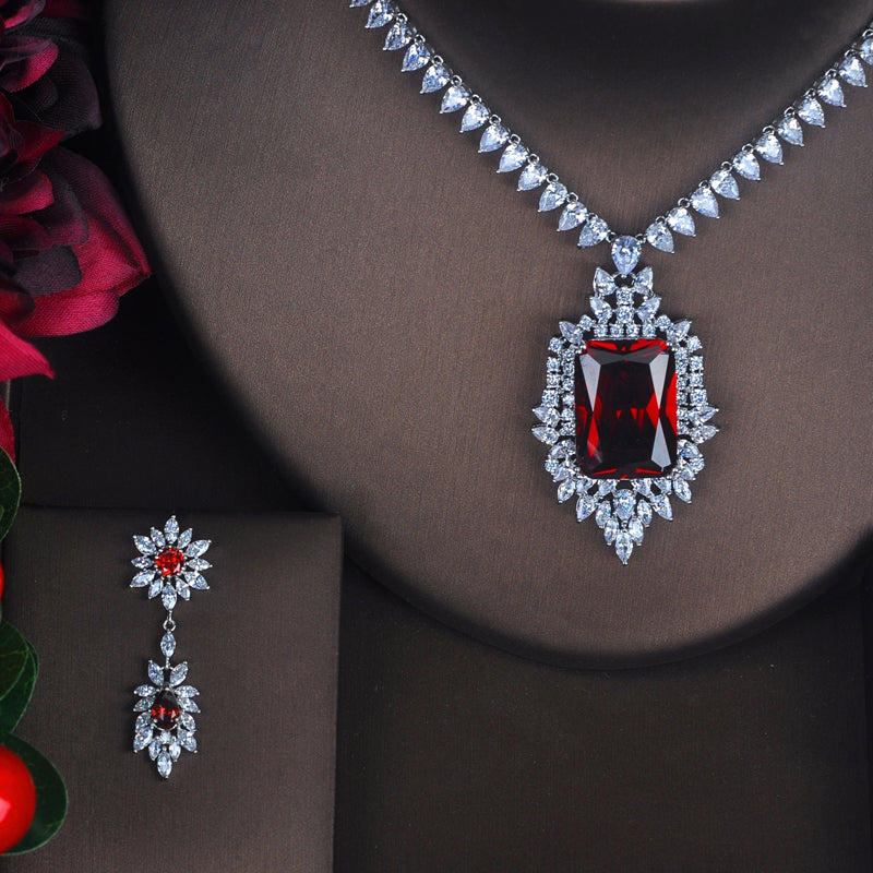 Gold Strass Ohrringe Set | Kristall Tropfenschmuck – Damengeschenk