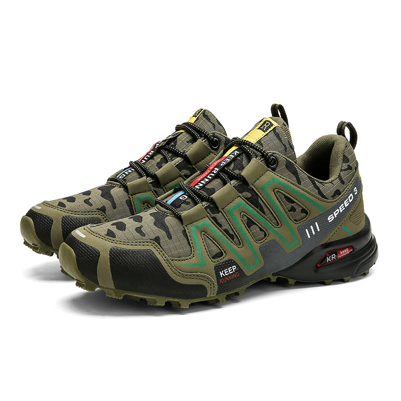 Men's Tactical Hiking Shoes – Non-Slip Trekking Sneakers