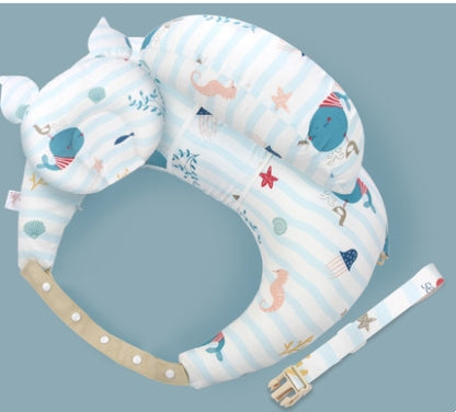 Nursing Pillow – Multifunction Maternity Breastfeeding Cushion with Washable Cover & Shoulder Strap