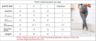 Women's Pregnancy Yoga Pants – High-Waist Belly Support Maternity Leggings