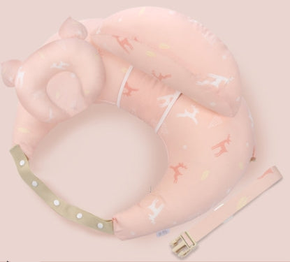 Nursing Pillow – Multifunction Maternity Breastfeeding Cushion with Washable Cover & Shoulder Strap