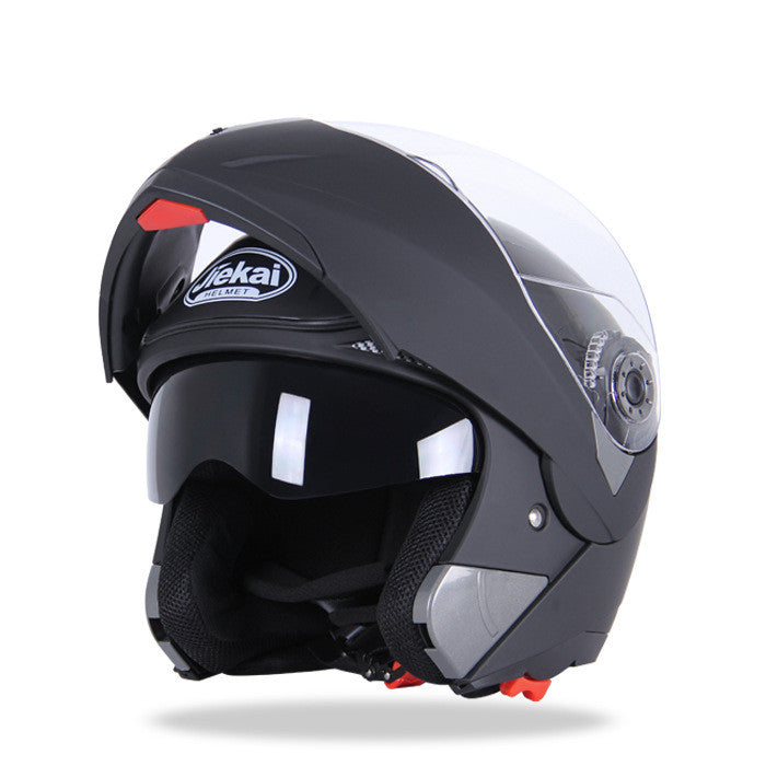 Full Face Motorcycle Helmet – Premium Plastic Shell Riding Helmet in 4 Colors