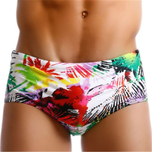 Men's Swimming Trunks – Nylon Spandex Beach Shorts