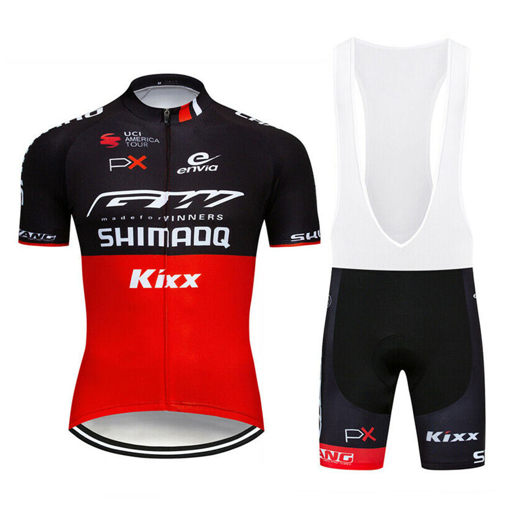 Ensemble Maillot Cycliste Manches Courtes | Combinaison Vélo Unisexe Séchage Rapide – Vêtements Cyclisme d'Été