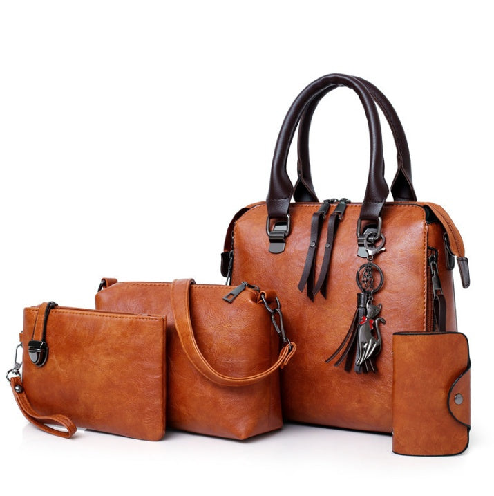 Y2K Retro Handbag Set | Shoulder & Messenger Bag – New Wave Fashion