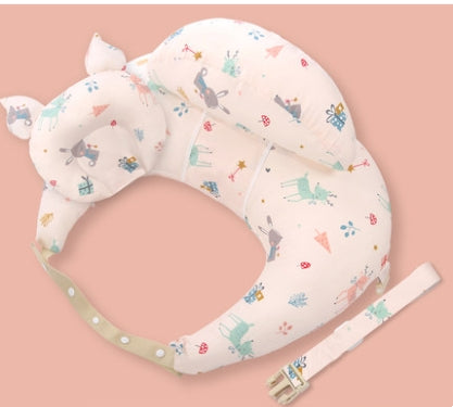 Nursing Pillow – Multifunction Maternity Breastfeeding Cushion with Washable Cover & Shoulder Strap