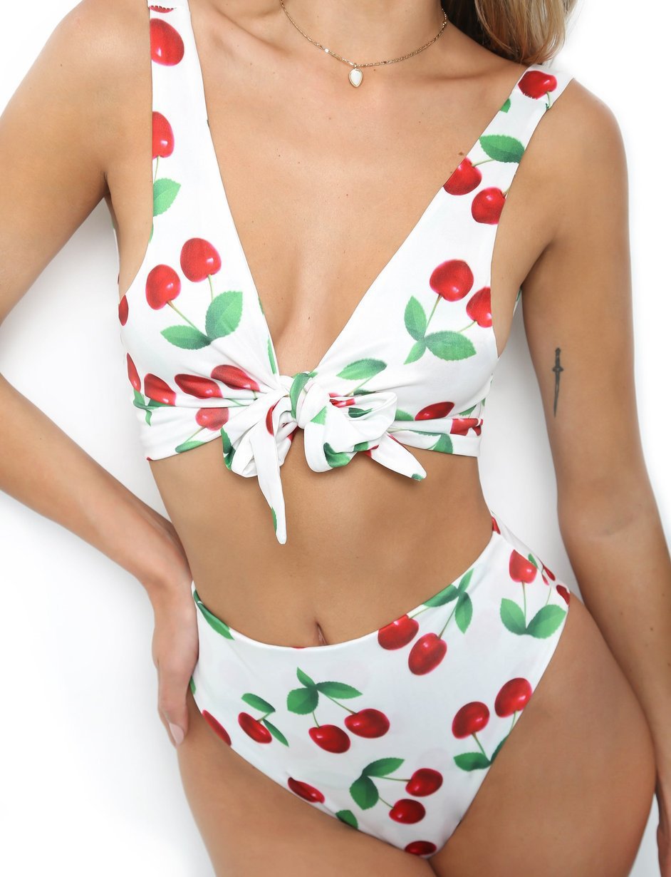 Knotted Double-Sided Bikini – Women's Quick-Dry Swimwear S–L
