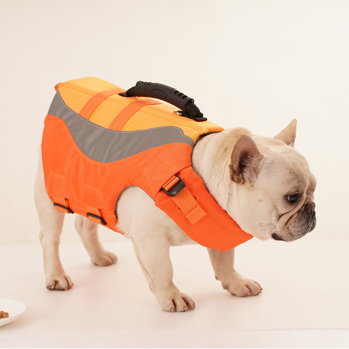 Reflective Dog Life Jacket Pet Swim Vest with Handle – AdriaPulse
